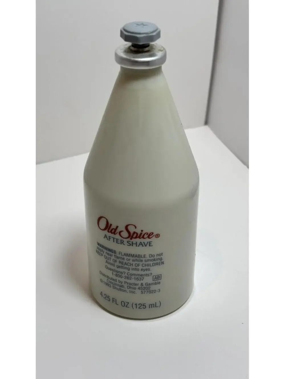 Vintage Old Spice After Shave Fresh Bottle With Cap